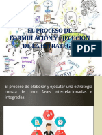 El Proceso de Formulación y Ejecución de La