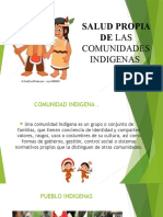 Salud Propia de Las Comunidades Indigenas