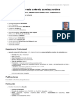 CV de Horacio Antonio Sánchez Urbina