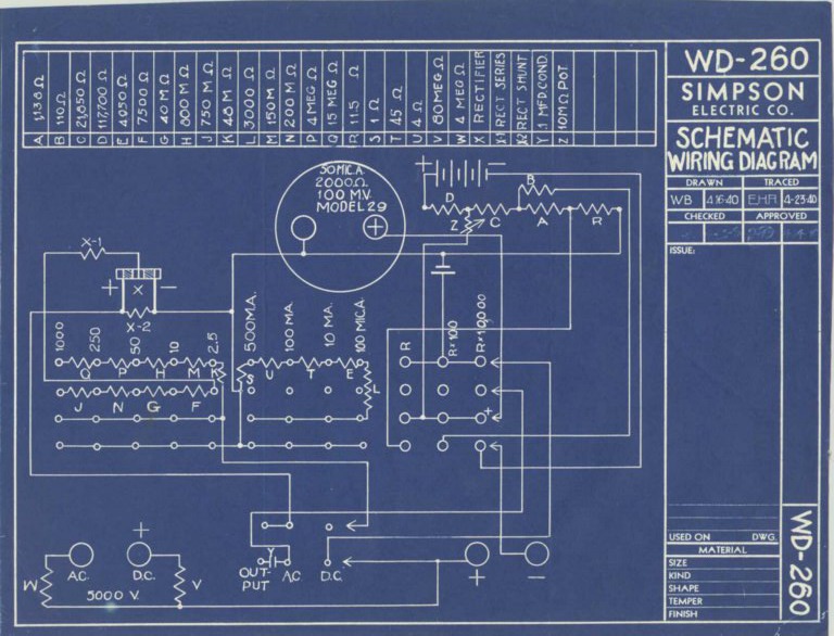 Simpson 2601 Schematic PDF PDF