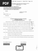 Exhibit C Teresa O'Neal and Marco Delgado Individually and on Behalf of All Other Similarly Situated Persons, Plaintiffs, V Bank of America, N.a., A Foreign Corporation
