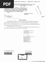 Exhibit G Teresa O'Neal and Marco Delgado Individually and on Behalf of All Other Similarly Situated Persons, Plaintiffs, V Bank of America, N.a., A Foreign Corporation