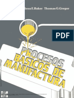 Procesos Básicos de Manufactura - (PG 1 - 162) PDF