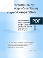 Differentiation by Knowledge (Case Study) : Hyper-Competition