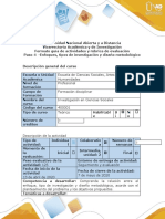 Guía de actividades y Rúbrica de evaluación - Paso 4 -Enfoques, tipos de investigación y el diseño metodológico.docx