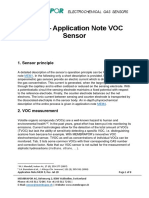 MEM9 - Application Note VOC Sensor