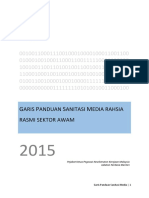 Deraf Garis Panduan Sanitasi Media Rahsia Rasmi Sektor Awam PDF