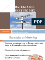 Estrategia Del Marketing - Mix