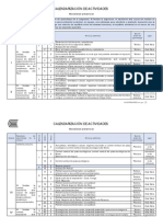 Calendarización Medio Ambiente y Ecología 2020