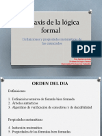 Sintaxis de La Lógica Proposicional