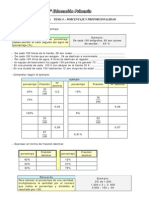 Matemáticas (Proporciones Porcentajes)