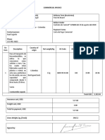 Commercial Invoice