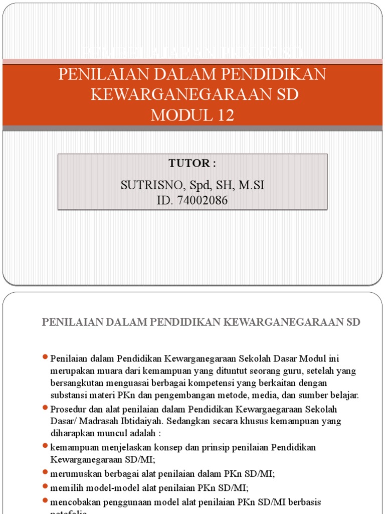 PKN Modul 12 | PDF