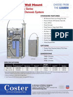 Commercial Wall Mount Ro System Coster Brochure