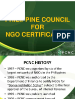 Philippine Council FOR Ngo Certification