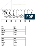 Rakin Numeros en Mapudungun