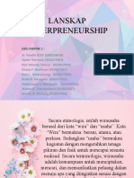 Lanskap Enterpreneurship