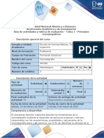 Guía de Actividades y Rúbrica de Evaluación - Tarea 1 - Principios Cromatográficos
