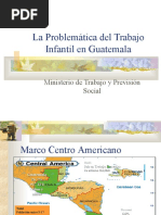 Presentacion Trabajo Infantil Del Ministerio de Trabajo Guatemala