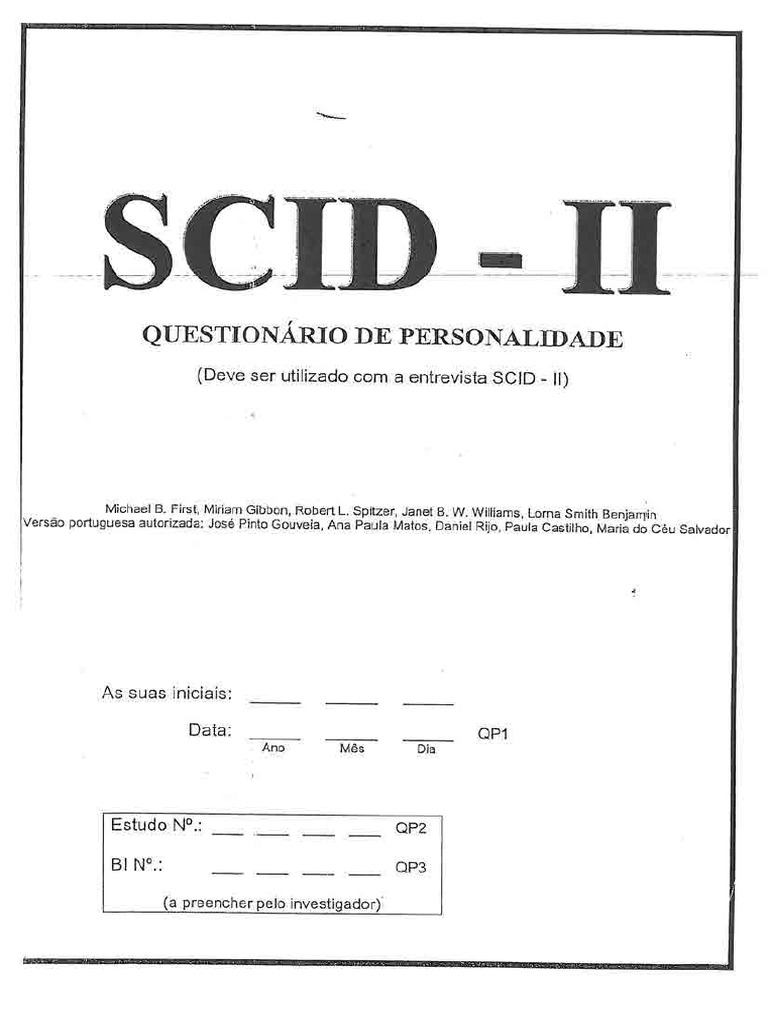 Scid Ii PDF | PDF
