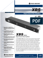 Single Channel Strip Amplifiers: Series