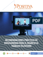 Recomendaciones Practicas Bioseguridad para Regreso Trabajo Television PDF