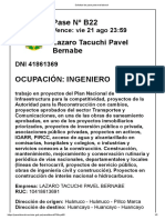 Solicitud de Pase Personal Laboral