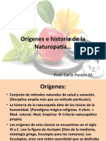 Orígenes e Historia de La Naturopatía