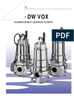 Ebara Pump Catalog DW DW VOX New PDF