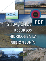 Recursos Hidricos en La Region Junin