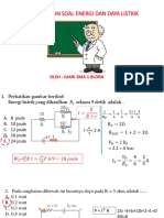 Pembahasan Soal Energi Dan Daya Listrik PDF