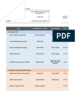 Diagrama Gantt