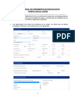 Examen Parcial de Fundamentos de Base de Datos Primera Unidad: Diseño Apellidos y Nombres