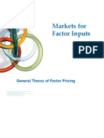 Factor Markets