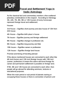 Abroad Travel and Settlement