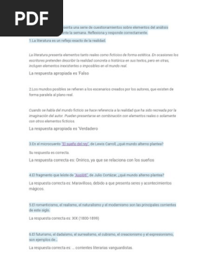 Cuestionarios Semana 2modulo 4 Vida Significado De La Vida