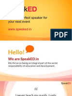 SpeakED Brochure PDF