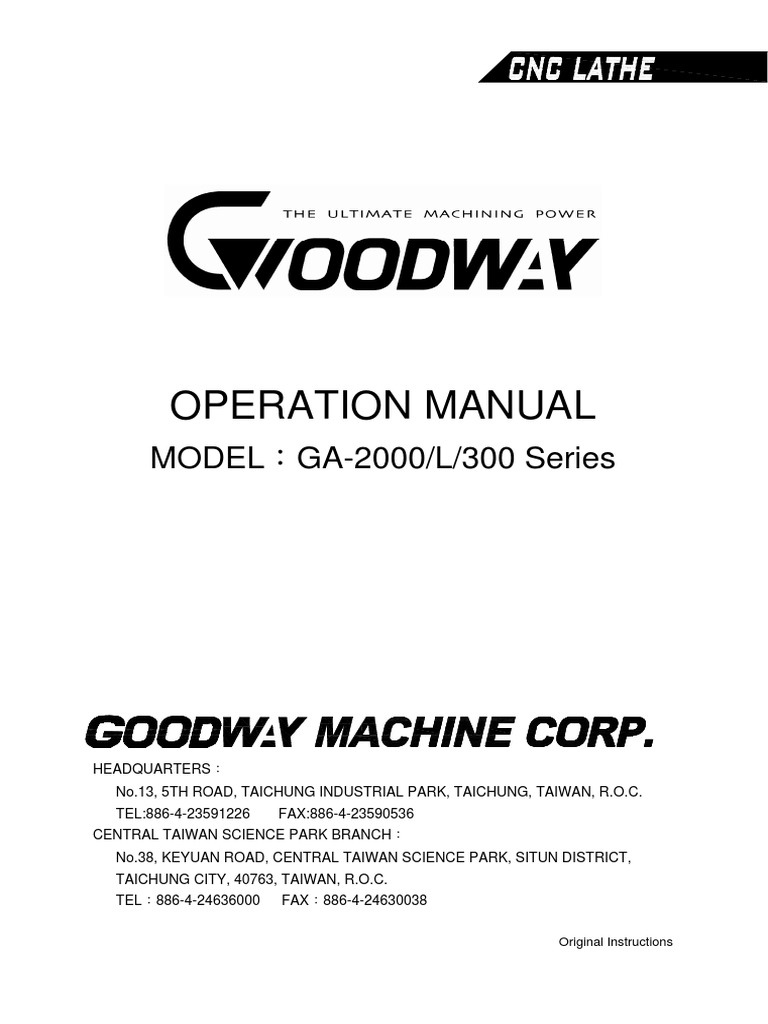 GA-2000 OPERATION MANUAL 12 Ver | PDF | Switch | Power Supply
