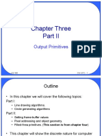 Chapter Three: Output Primitives