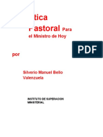 Ética Pastoral: para El Ministro de Hoy