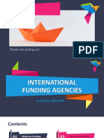 International Funding by JOEL