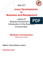 Lecture 01 Module Induction and Introduction To The Business Environment 15 - 16 - Partner Version