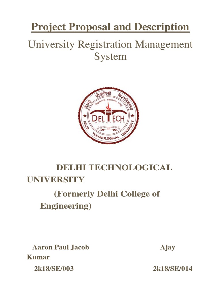 Project Proposal University Management System Pdf Pdf Login