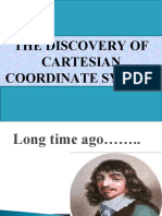 The Discovery of Cartesian Coordinate System