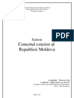Comertul Exterior Al Republicii Moldova