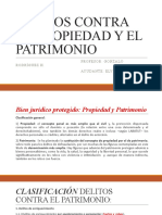 Delitos Contra La Propiedad y El Patrimonio.2018.