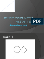 Bender Gestalt Test: Visual Motor Skills Assessment