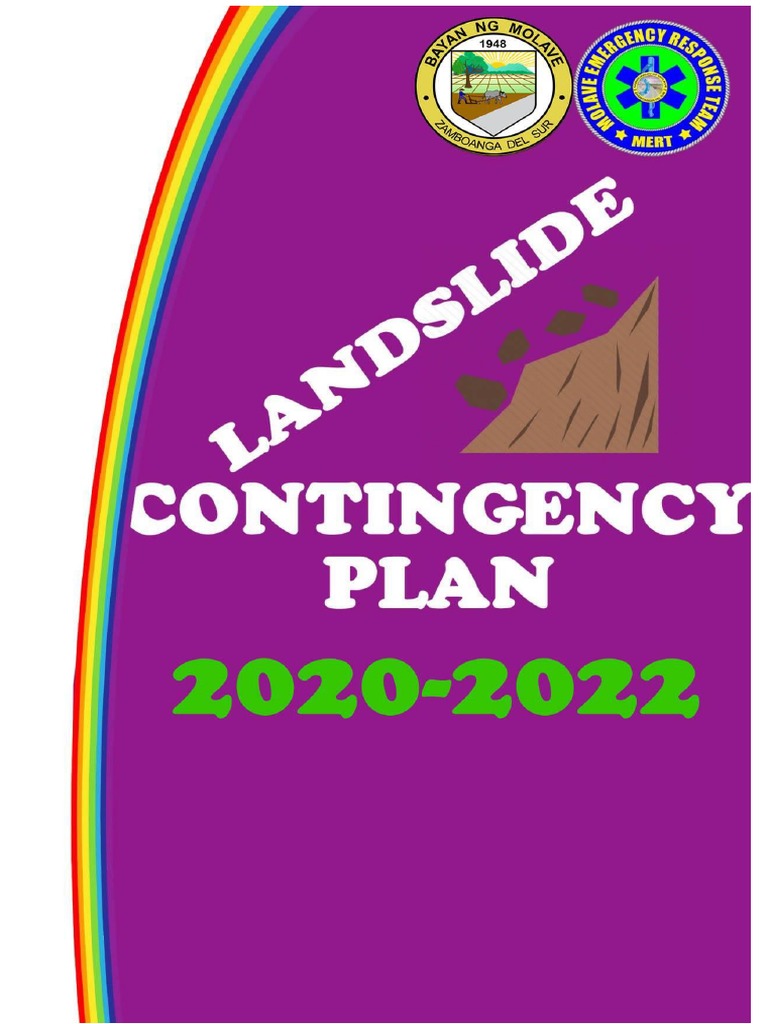 Molave Landslide Contingency Plan | PDF | Earthquakes | Nature