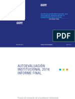 Autoevaluacion Institucional 2016 Informe Final PDF