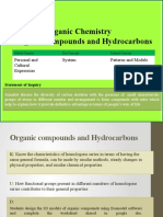 S2 Q4: Organic Chemistry Organic Compounds and Hydrocarbons